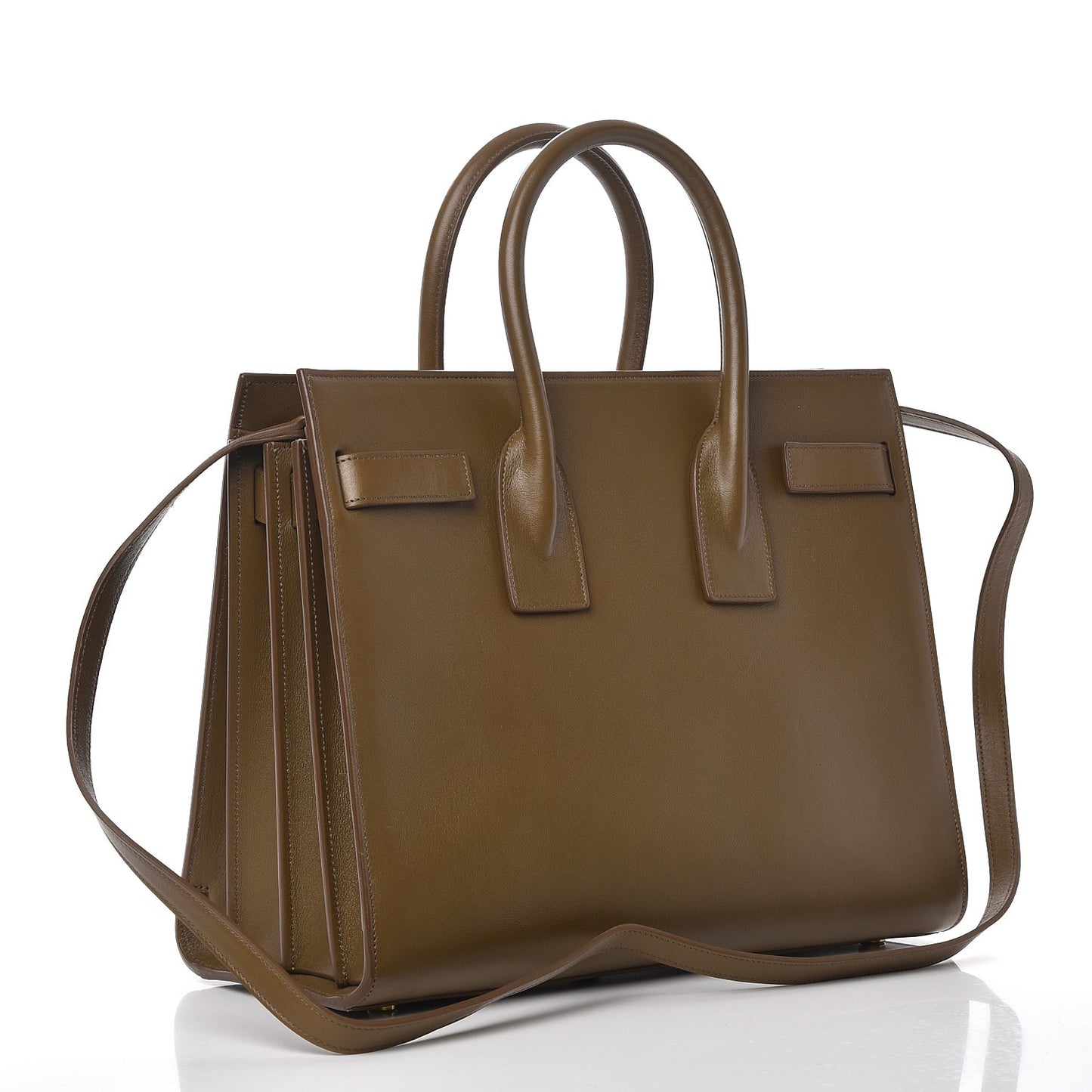 Calfskin Small Sac de Jour Taupe