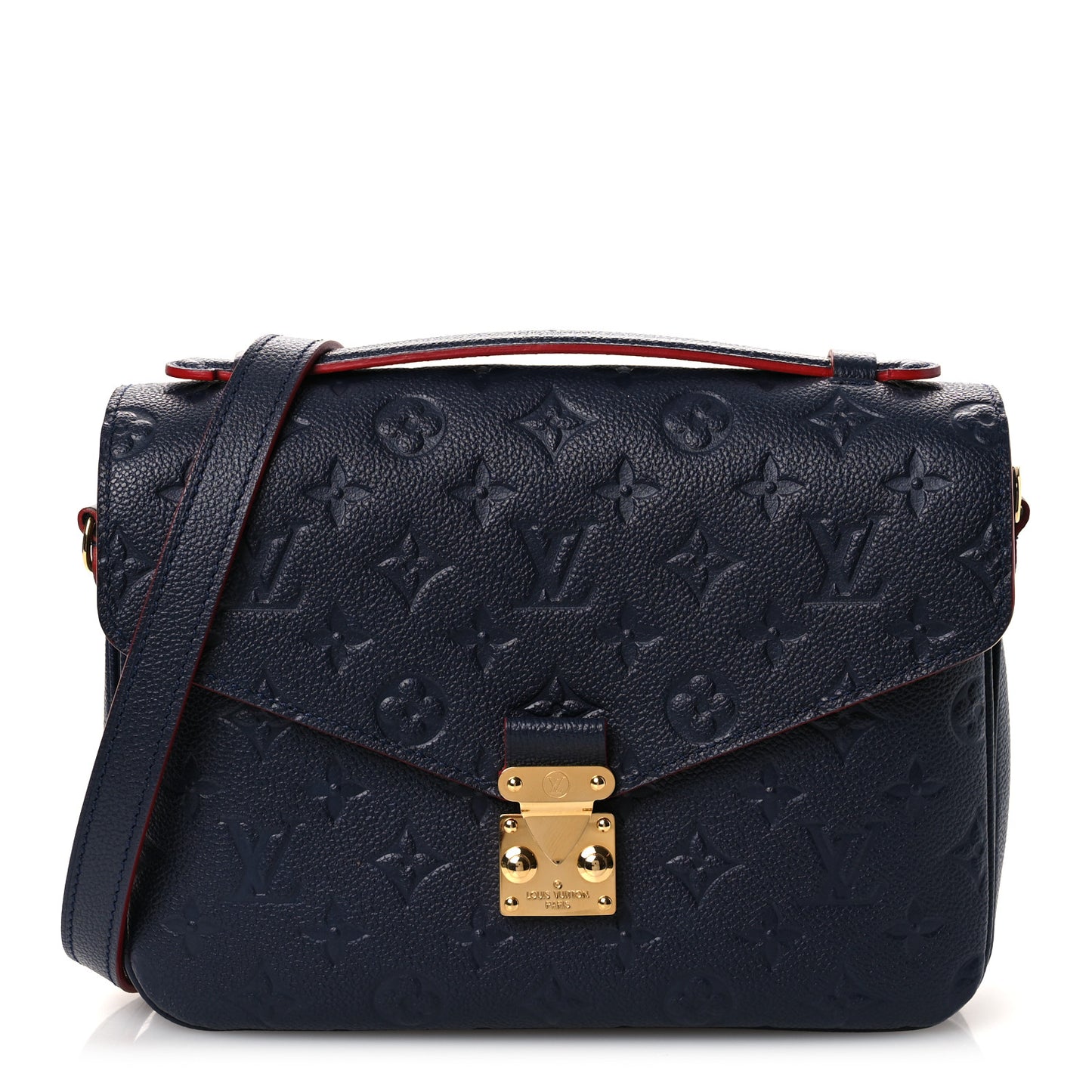 Empreinte Pochette Metis Marine Rouge