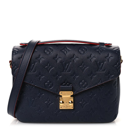Louis Vuitton Empreinte Pochette Metis Marine Rouge 1 of 9