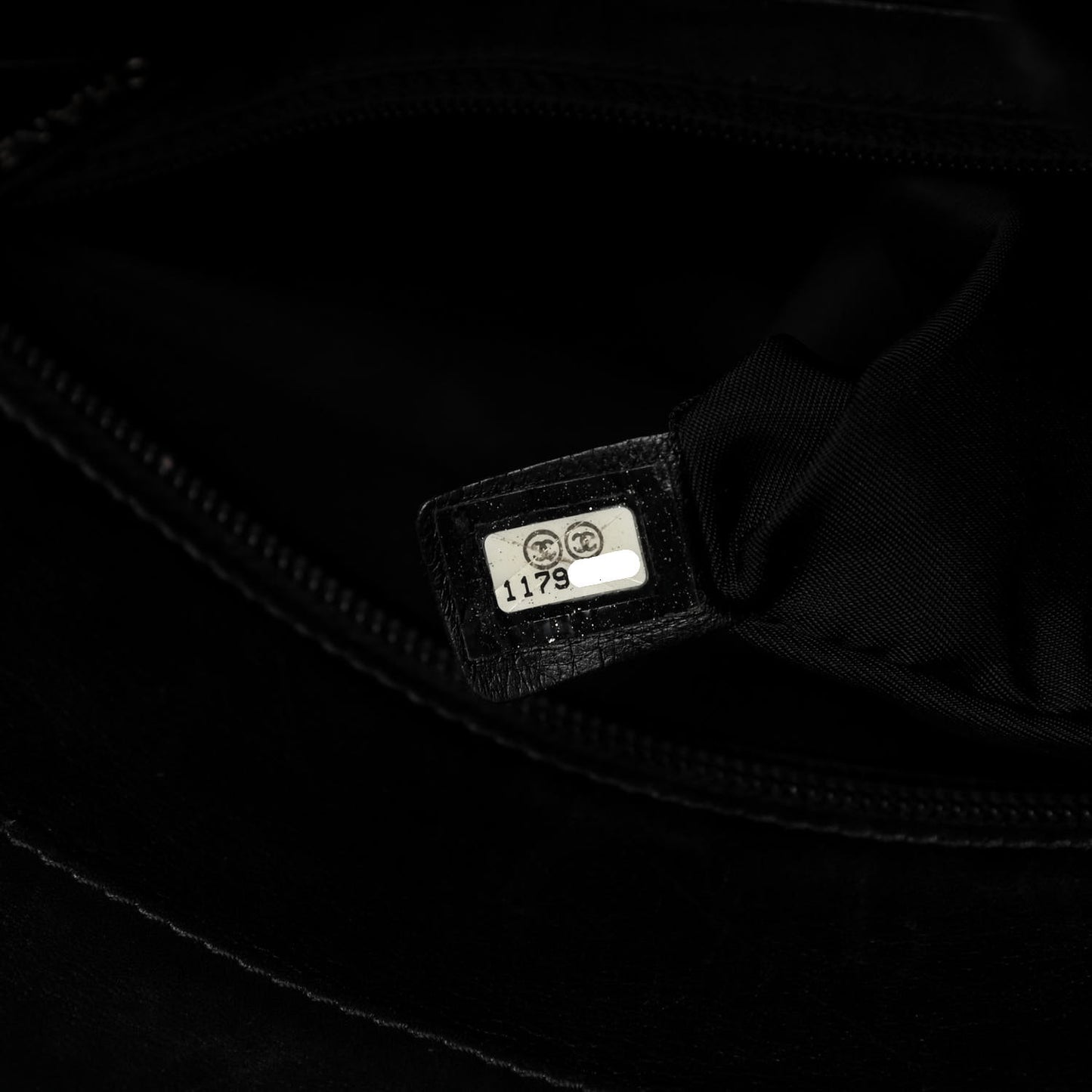 Patent Pony Hair Quilted Small Paris Biarritz Tote Black