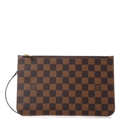 Louis Vuitton Damier Ebene Neverfull MM GM Pochette 1 of 8