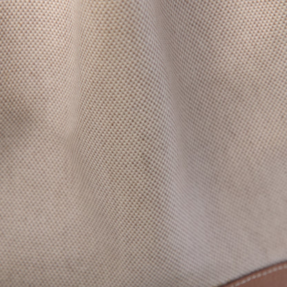 Hermes Toile Buffle Skipper Market Drawstring Bag 28 Natural 10 of 13