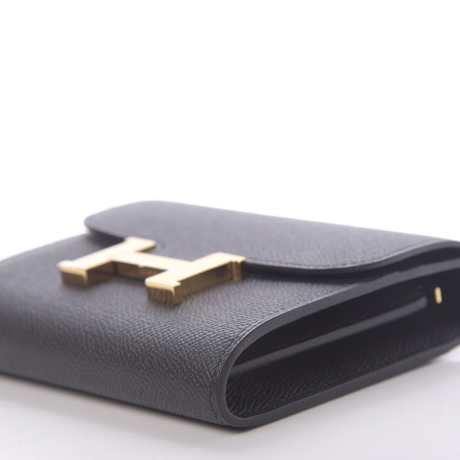 Hermes Epsom Constance Short Wallet Black 7 of 10