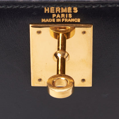 Hermes Box Kelly Sellier 28 Black 21 of 35