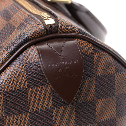 Louis Vuitton Damier Ebene Speedy 30 5 of 8