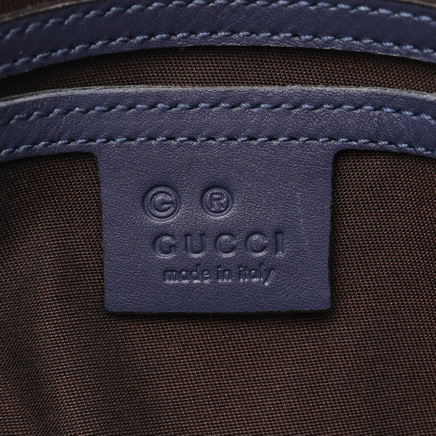 Gucci Guccissima Medium Joy Boston Blue 6 of 13