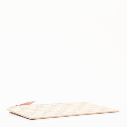 Louis Vuitton Damier Azur Calfskin Pochette Felicie GM Eau de Rose 4 of 6