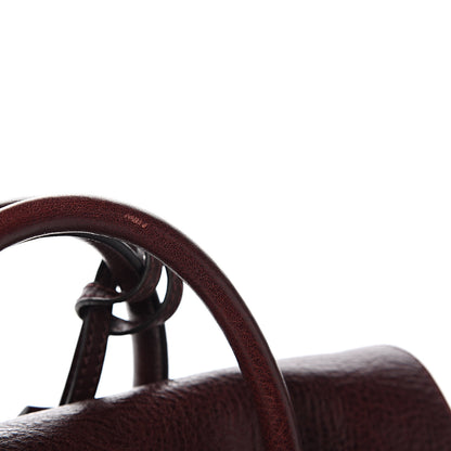 Mulberry Natural Leather Cara Delevigne Convertible Satchel Oxblood 9 of 10