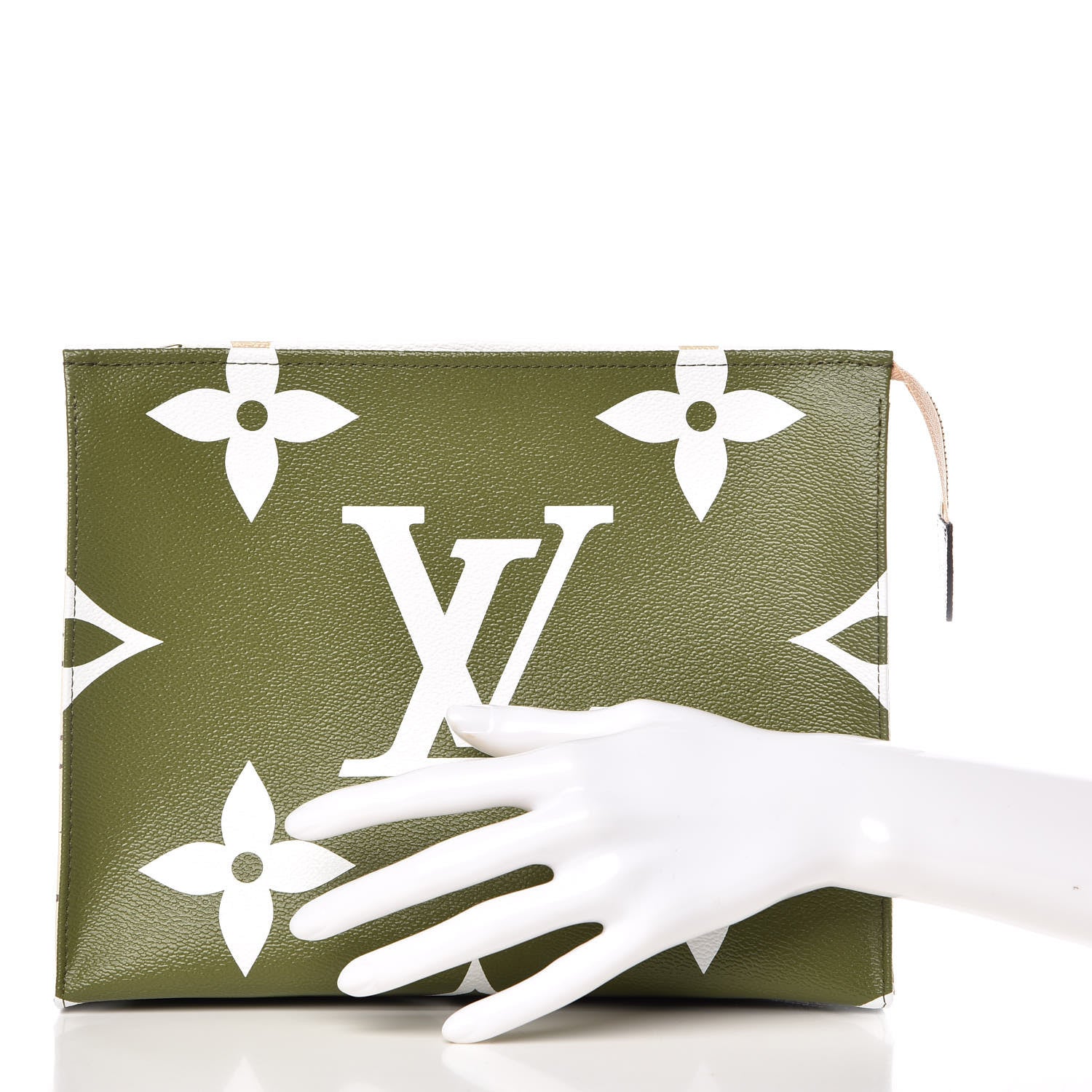 Louis Vuitton Monogram Giant Toiletry Pouch 26 Kaki 2 of 9