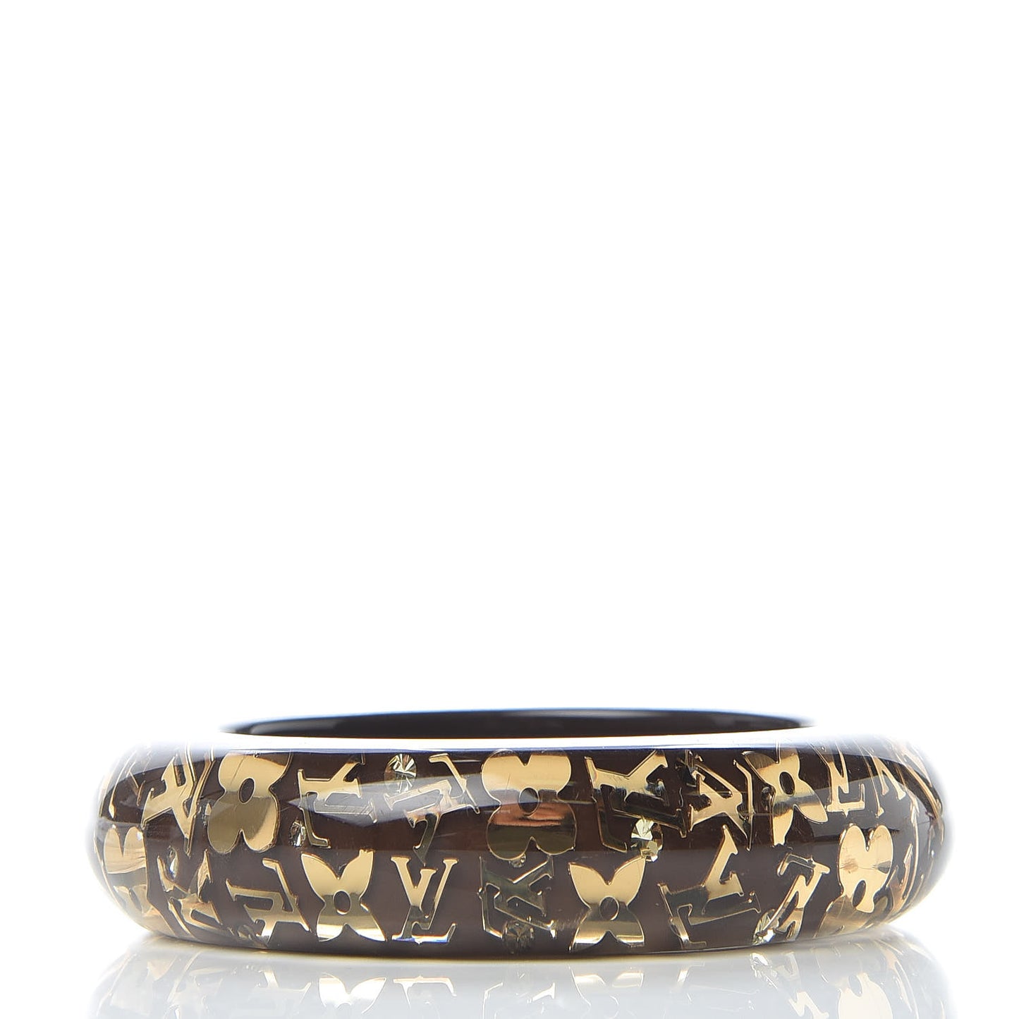 Resin Swarovski Medium Inclusion Bracelet GM Brown