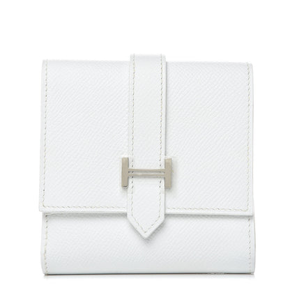 Hermes Epsom Bearn Recto Verso Wallet Blanc 1 of 9