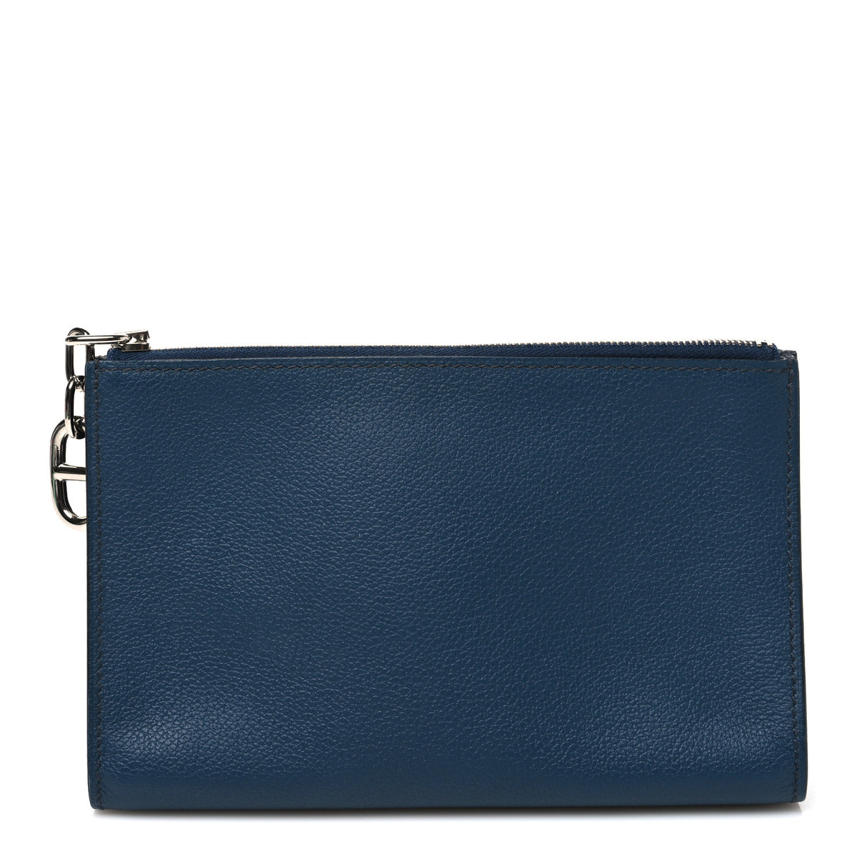 Hermes Evercolor Chaine d'Ancre Zipengo PM Toiletry Pouch Bleu Saphir 1 of 6