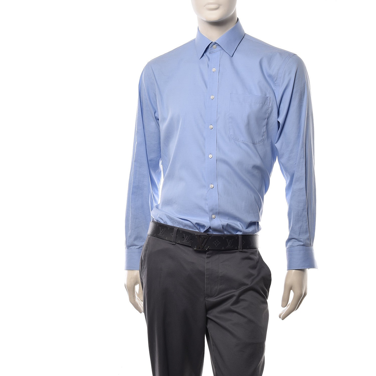 Louis Vuitton Damier Graphite 40mm LV Initiales Belt 90 36 2 of 6