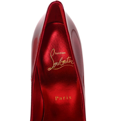 Christian Louboutin Metallic Patent Psychic So Kate 120 Pumps 36.5 Loubi 7 of 8