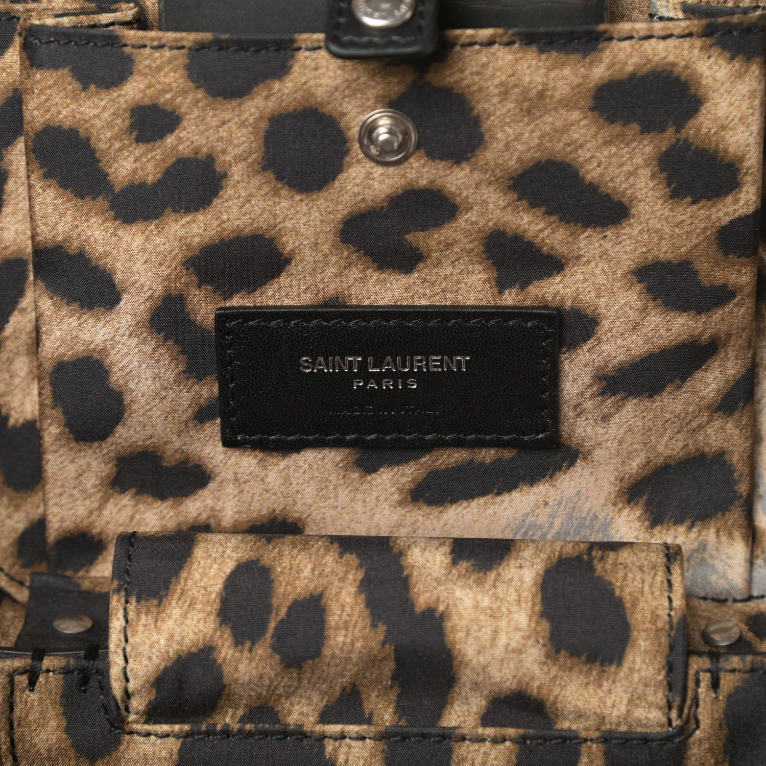Saint Laurent Calfskin Small Mica Hat Box Black 6 of 11