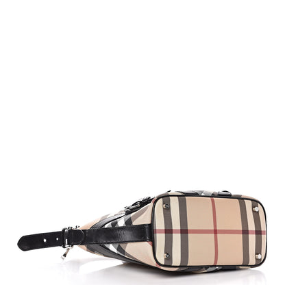 Burberry Nova Check Buckle Hobo 4 of 16
