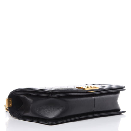 Chanel Calfskin Quilted New Medium Boy Flap Black 4 of 10