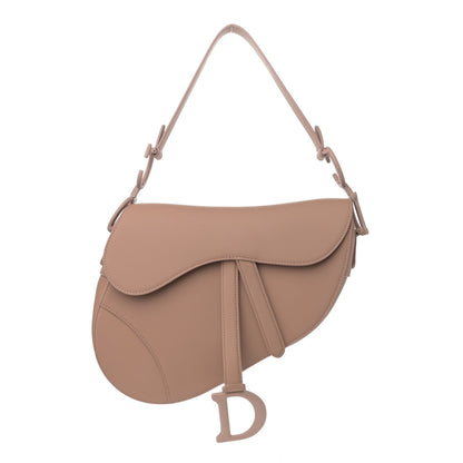Christian Dior Ultra Matte Calfskin Saddle Bag Blush 1 of 10