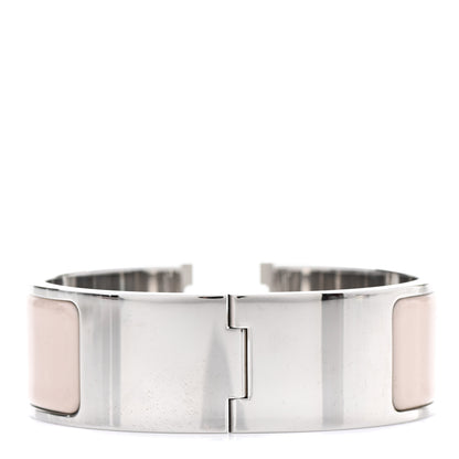 Hermes Enamel Wide Clic Clac H Bracelet PM Marron Glace 3 of 5