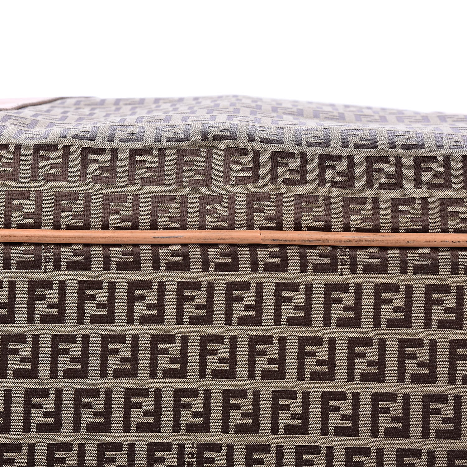 Fendi Zucchino Large Travel Bag Tan 14 of 21