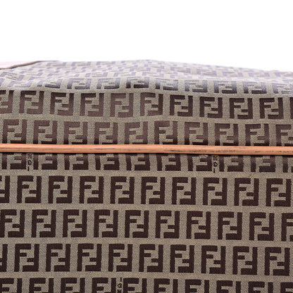 Fendi Zucchino Large Travel Bag Tan 14 of 21
