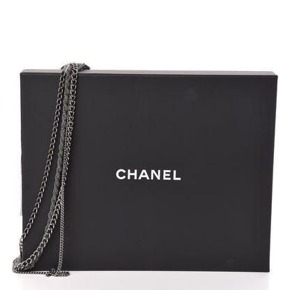 Chanel Ruthenium Pearl CC Long Multistrand Necklace 5 of 5