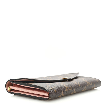 Louis Vuitton Monogram Sarah Wallet NM Rose Ballerine 4 of 6