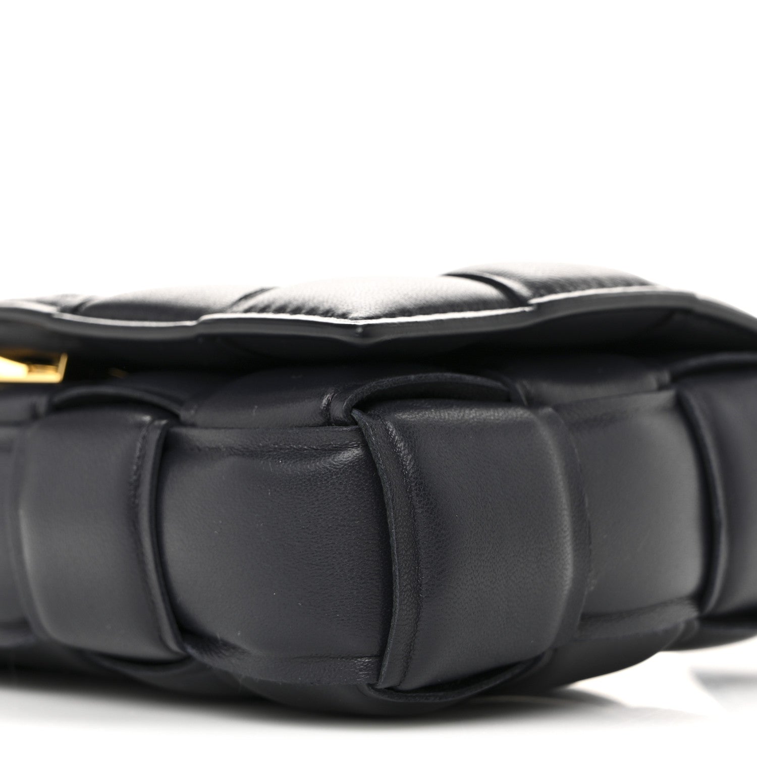 Bottega Veneta Nappa Maxi Intreccio Small Padded Cassette Crossbody Bag Deep Blue 10 of 13