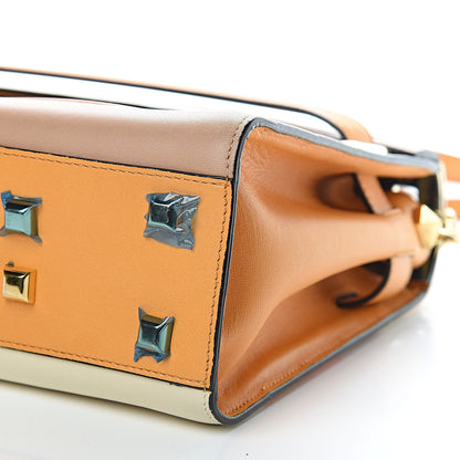 Valentino Garavani Nappa Small My Rockstud Frame Bag Mandarin Sorbet Multicolor 9 of 9