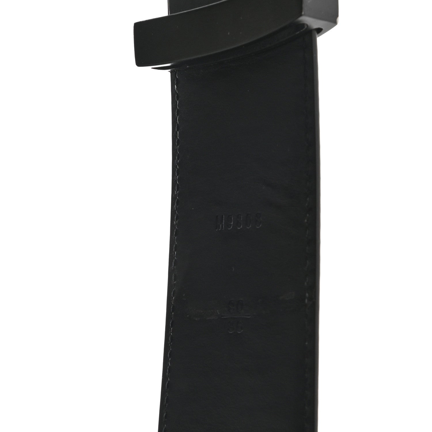 Louis Vuitton Damier Graphite LV Initiales Belt 90 36 3 of 6