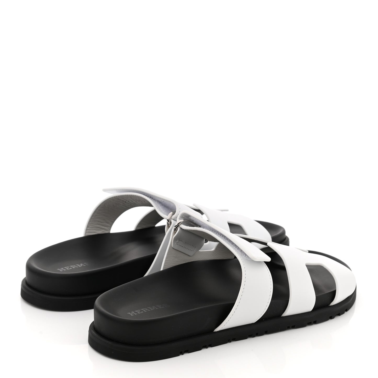 Calfskin Womens Chypre Sandals 37 White