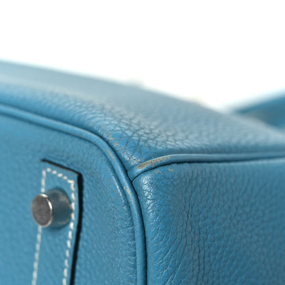 Hermes Togo Birkin 30 Blue Jean 13 of 13