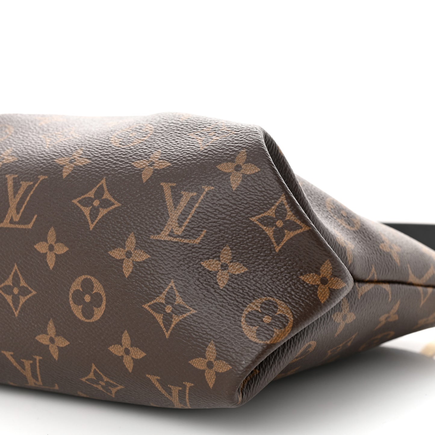 Monogram Flower Zipped Tote PM Black