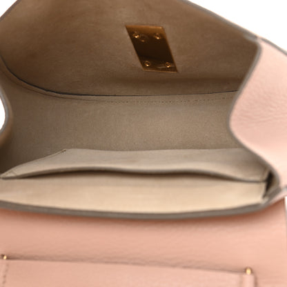 Chloe Grained Lambskin Drew Shoulder Bag Cement Pink 5 of 10