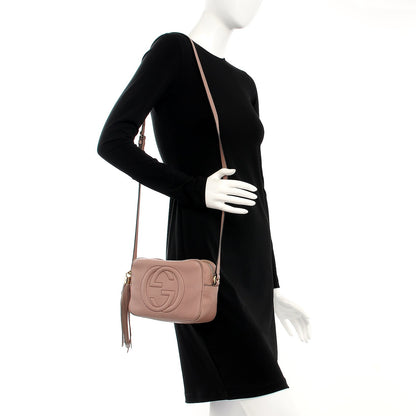 Gucci Cellarius Calfskin Small Soho Disco Bag Dark Cipria 2 of 7