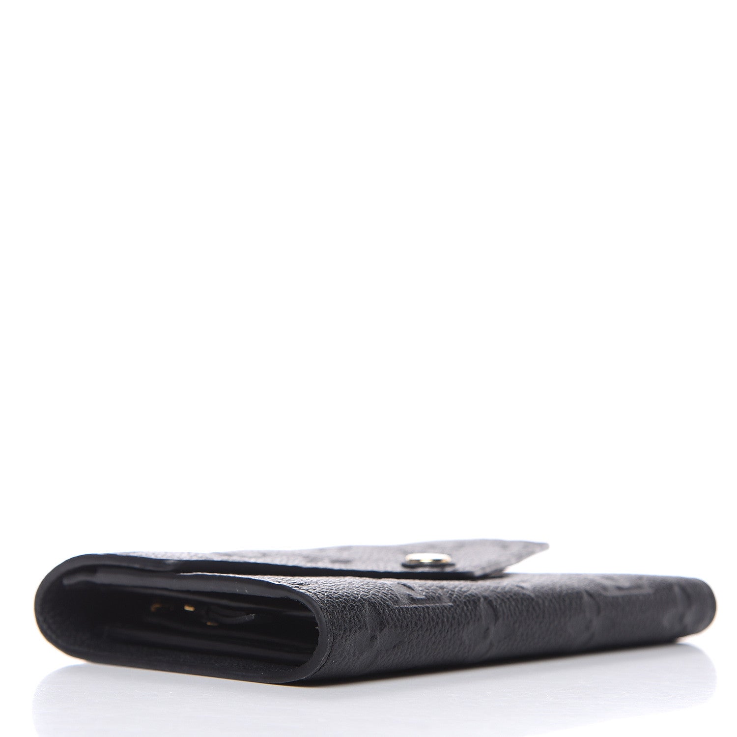 Louis Vuitton Empreinte Compact Curieuse Wallet Black 4 of 7