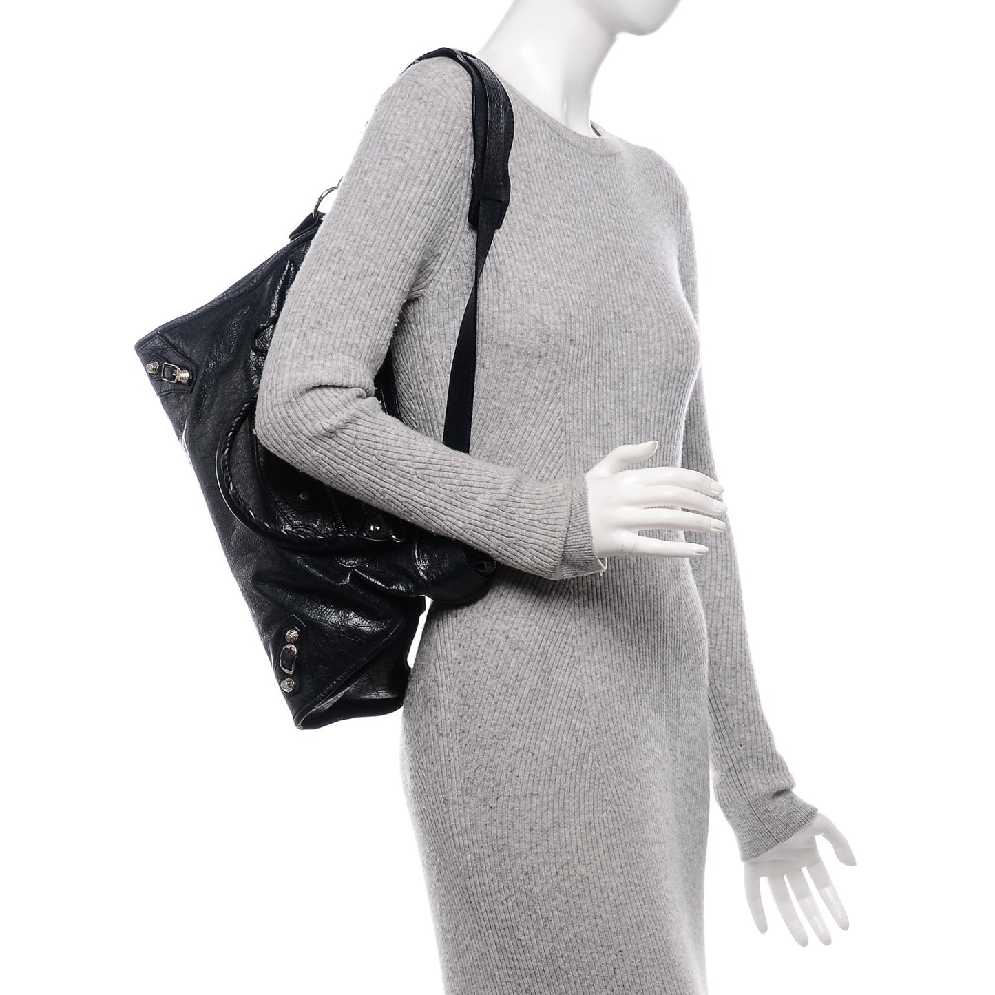 Agneau Giant 12 Silver Hardware City Dark Night