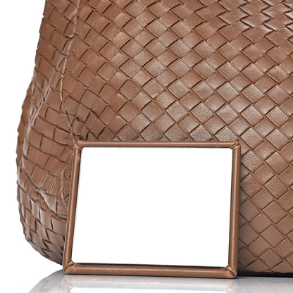 Bottega Veneta Nappa Intrecciato Medium Campana Hobo Noce 17 of 17