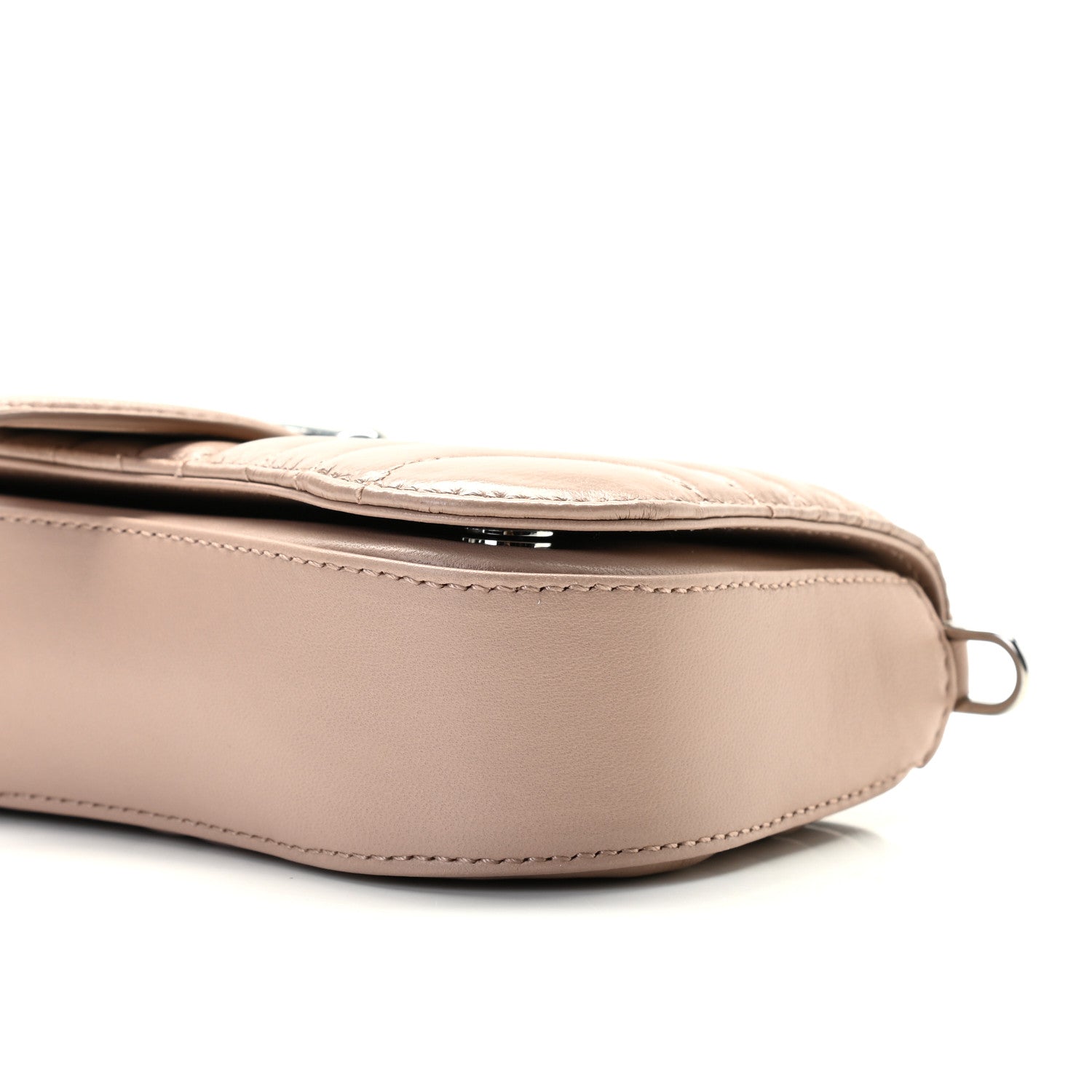 Prada Nappa Diagramme Mini Sidonie Chain Crossbody Bag Cipria 8 of 9