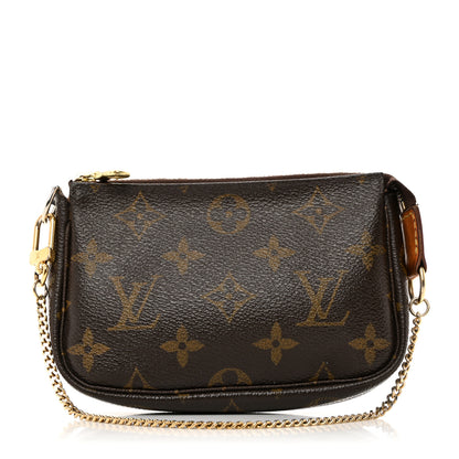 Louis Vuitton LOUIS VUITTON Monogram Mini Pochette Accessories 1 of 8