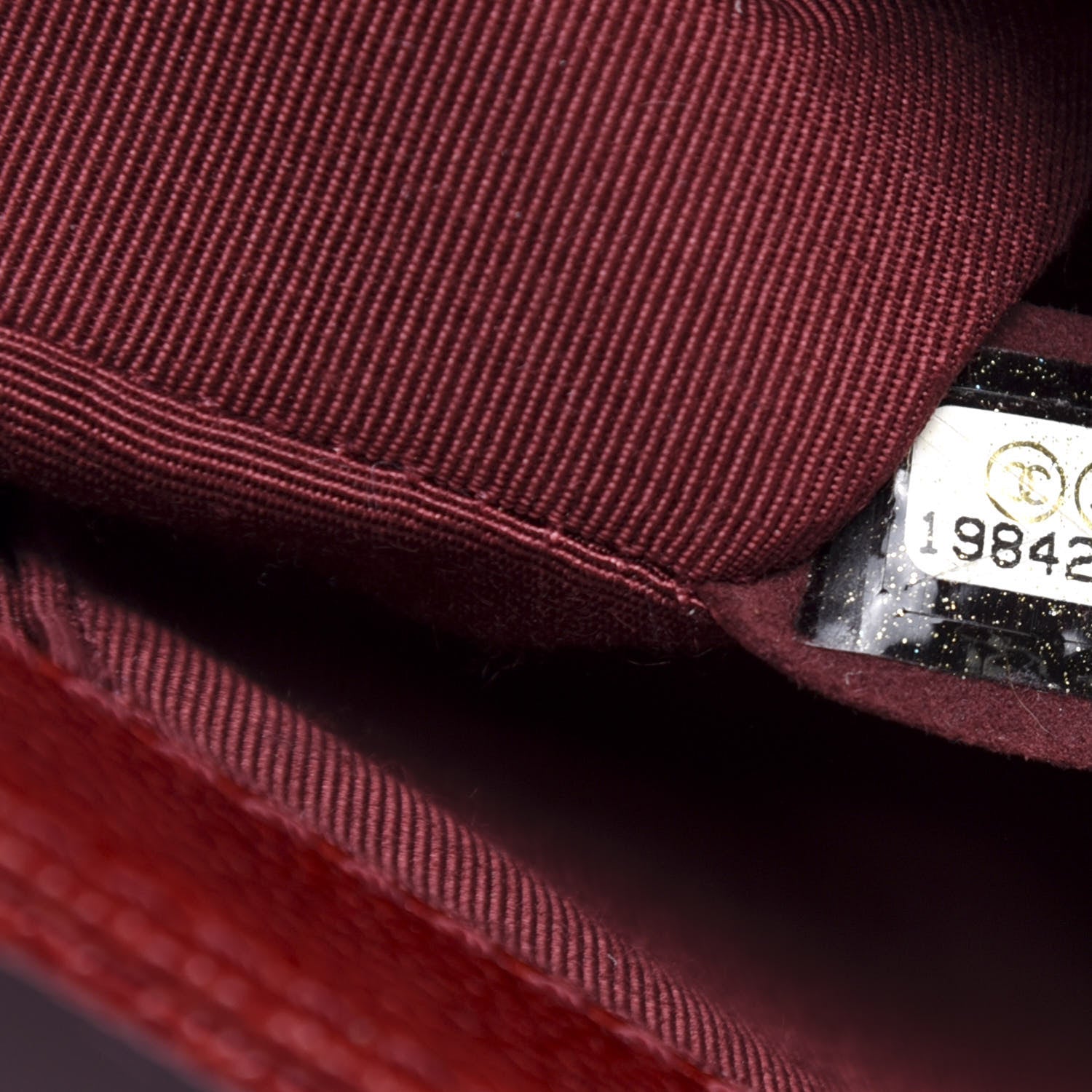 Chanel Caviar Quilted New Medium Boy Flap Dark Red 11 of 14