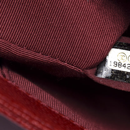 Chanel Caviar Quilted New Medium Boy Flap Dark Red 11 of 14