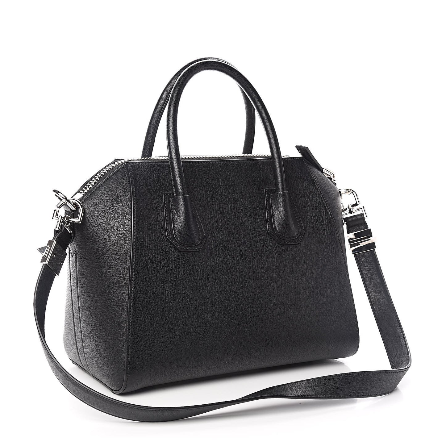 Sugar Goatskin Small Antigona Black