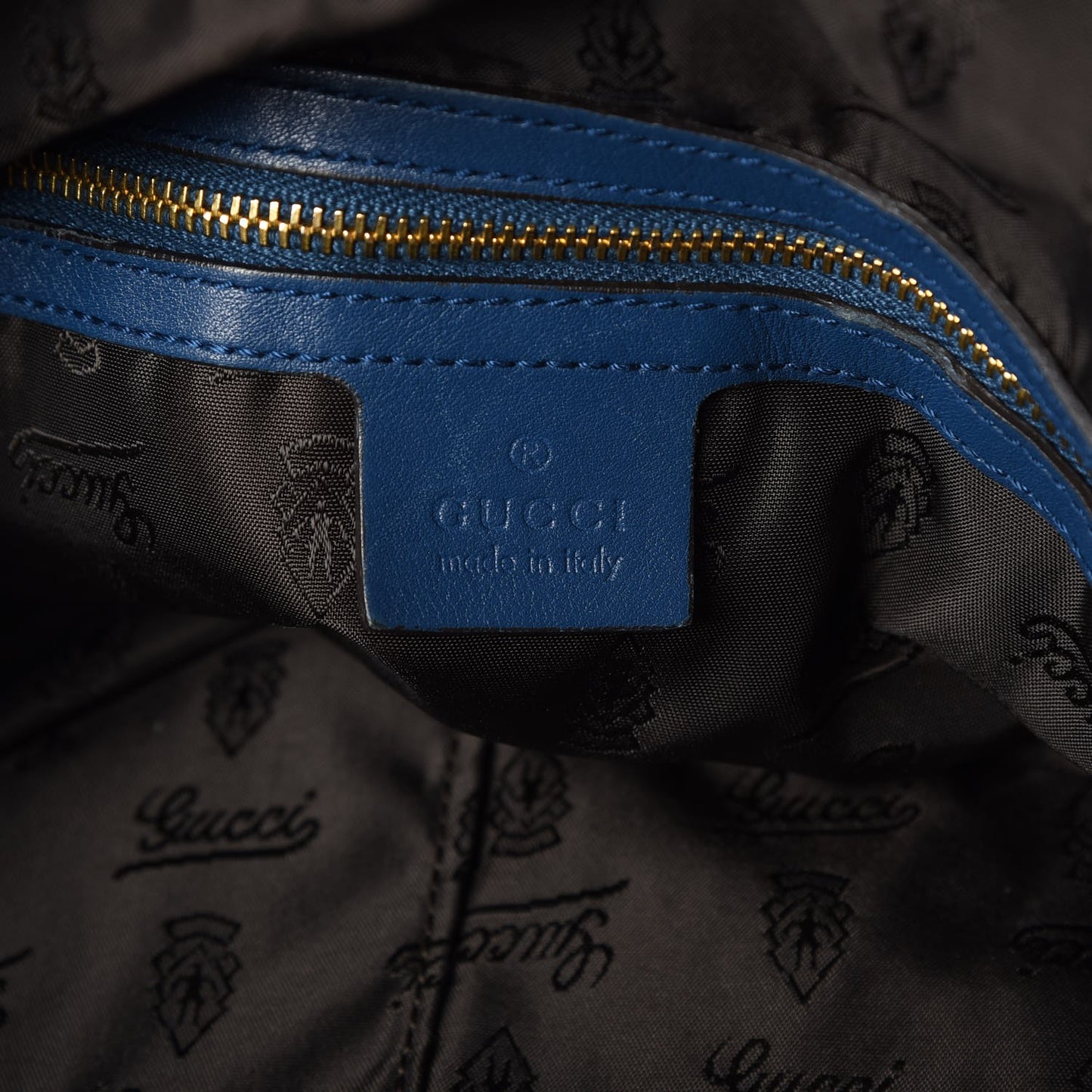 Lambskin Large Darwin Convertible Backpack Blue