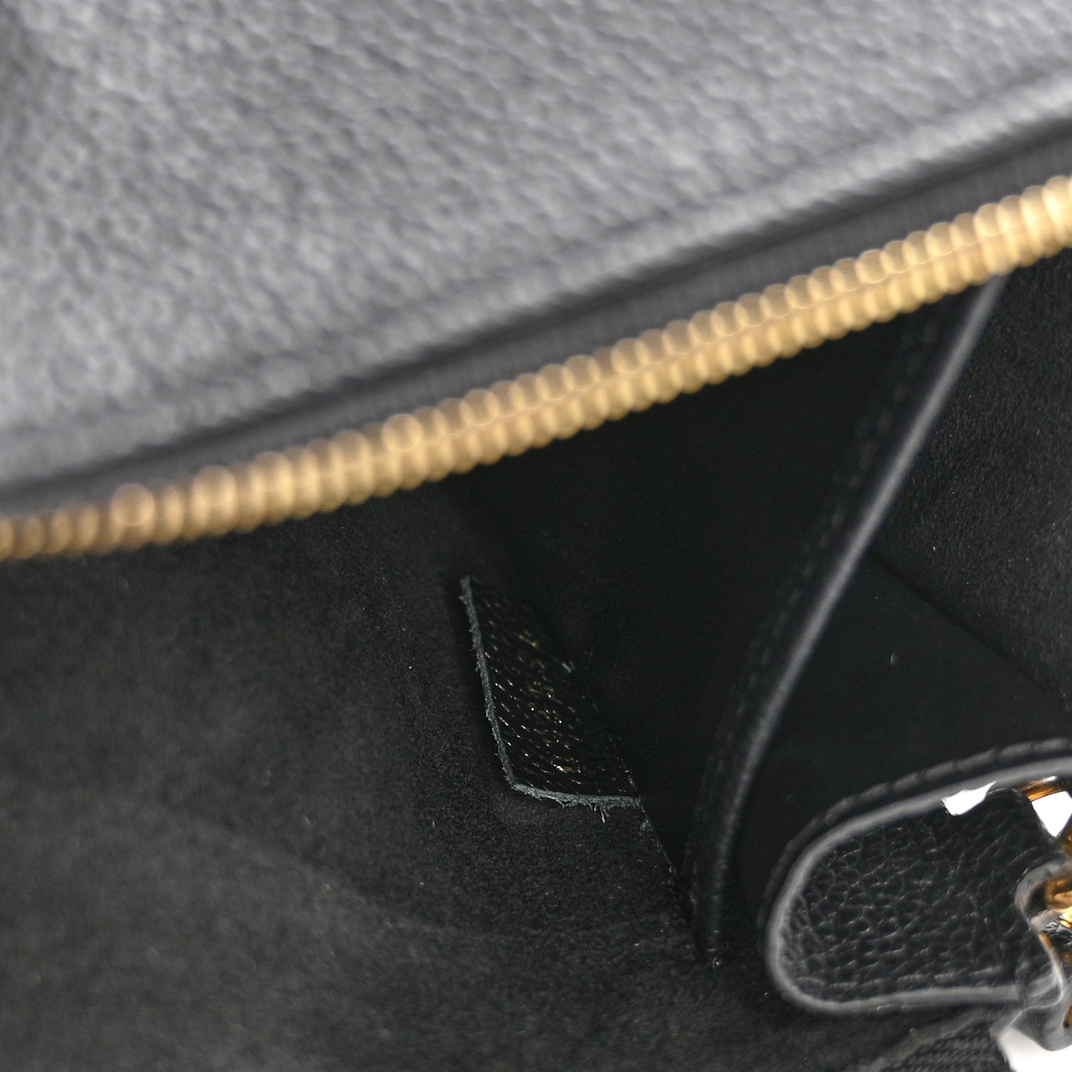 Louis Vuitton Empreinte Pochette Melanie MM Black 7 of 9