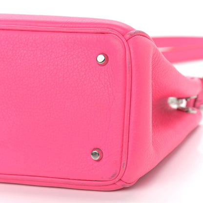 Christian Dior Calfskin Small Diorissimo Tote Pink 10 of 13