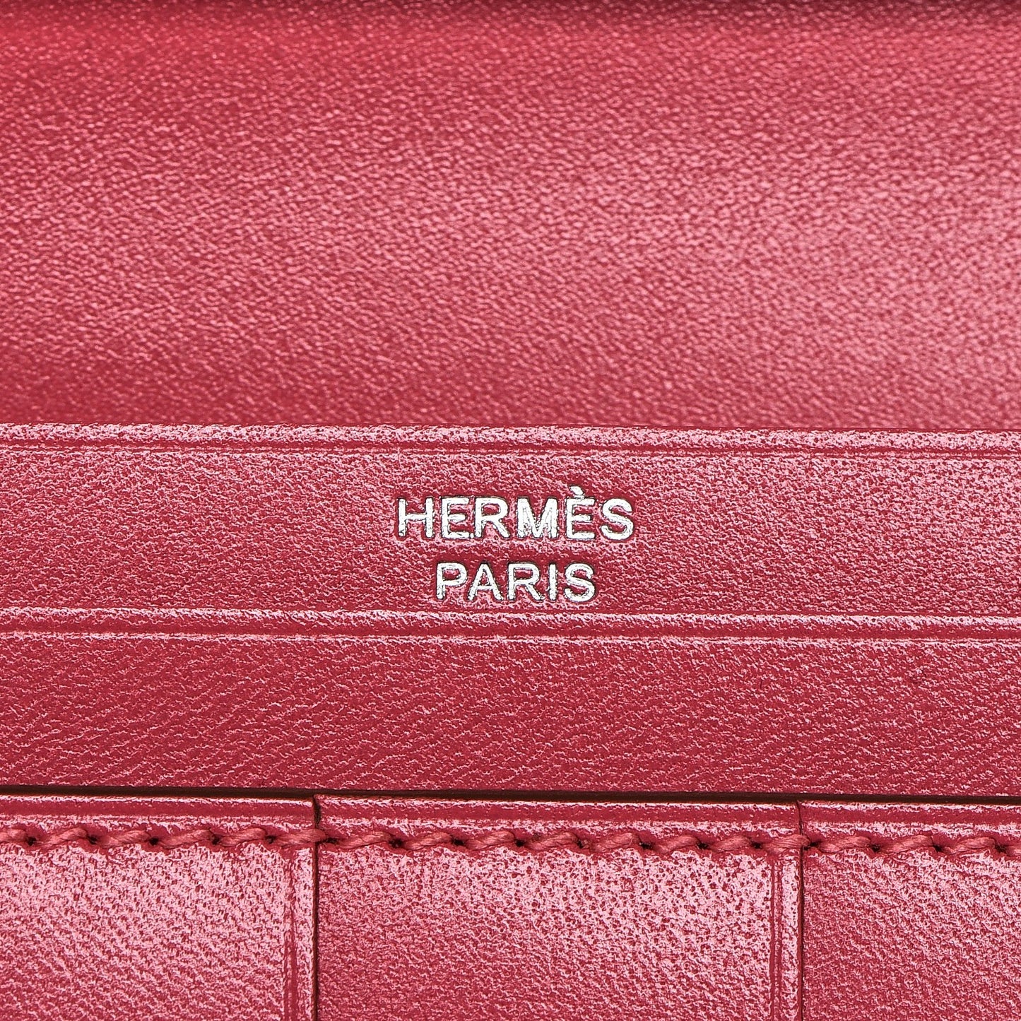 Tadelakt Bearn Gusset Wallet Rose Azalee