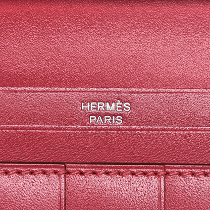 Hermes Tadelakt Bearn Gusset Wallet Rose Azalee 7 of 10