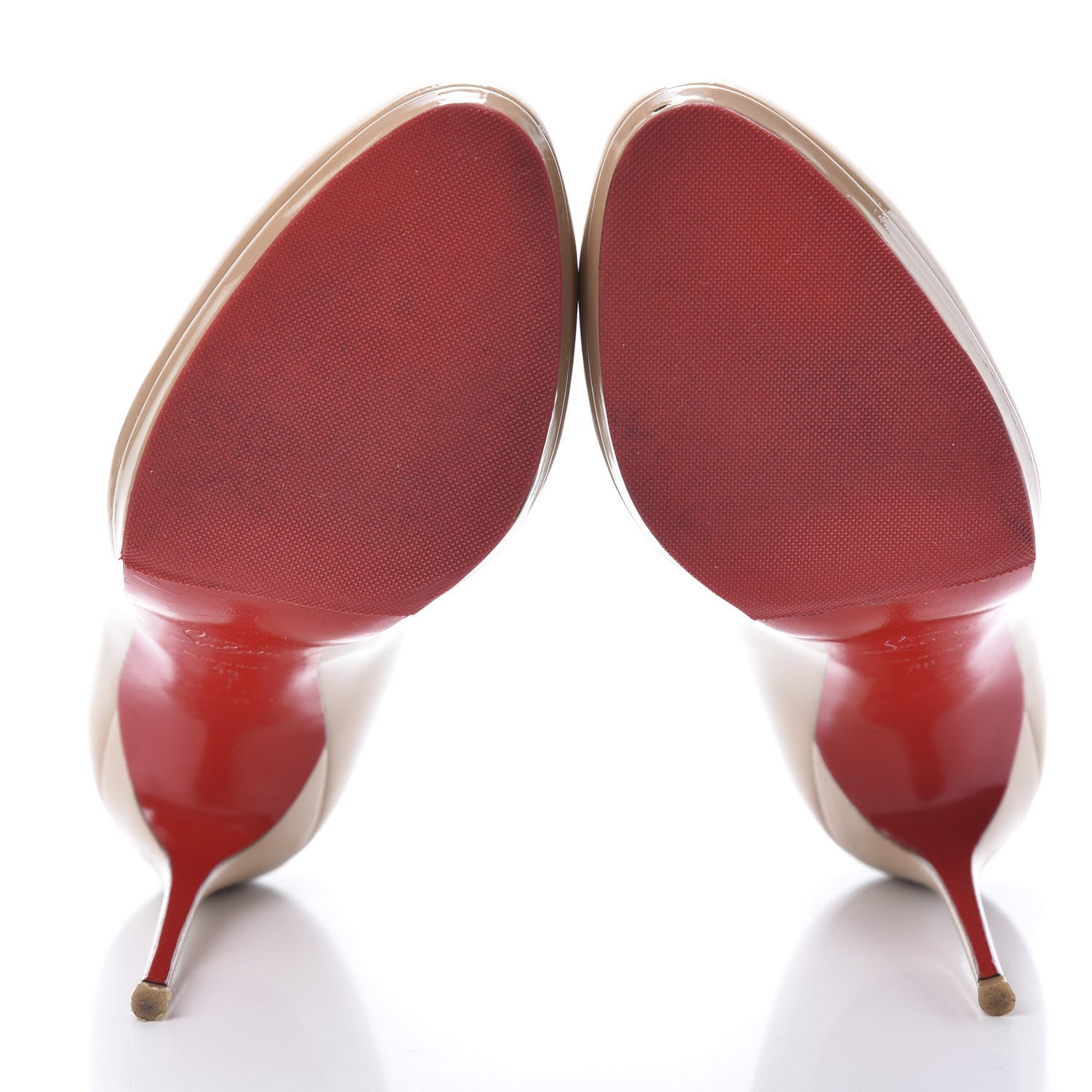 Christian Louboutin Patent Filo 120 Pumps 39 Nude 5 of 10