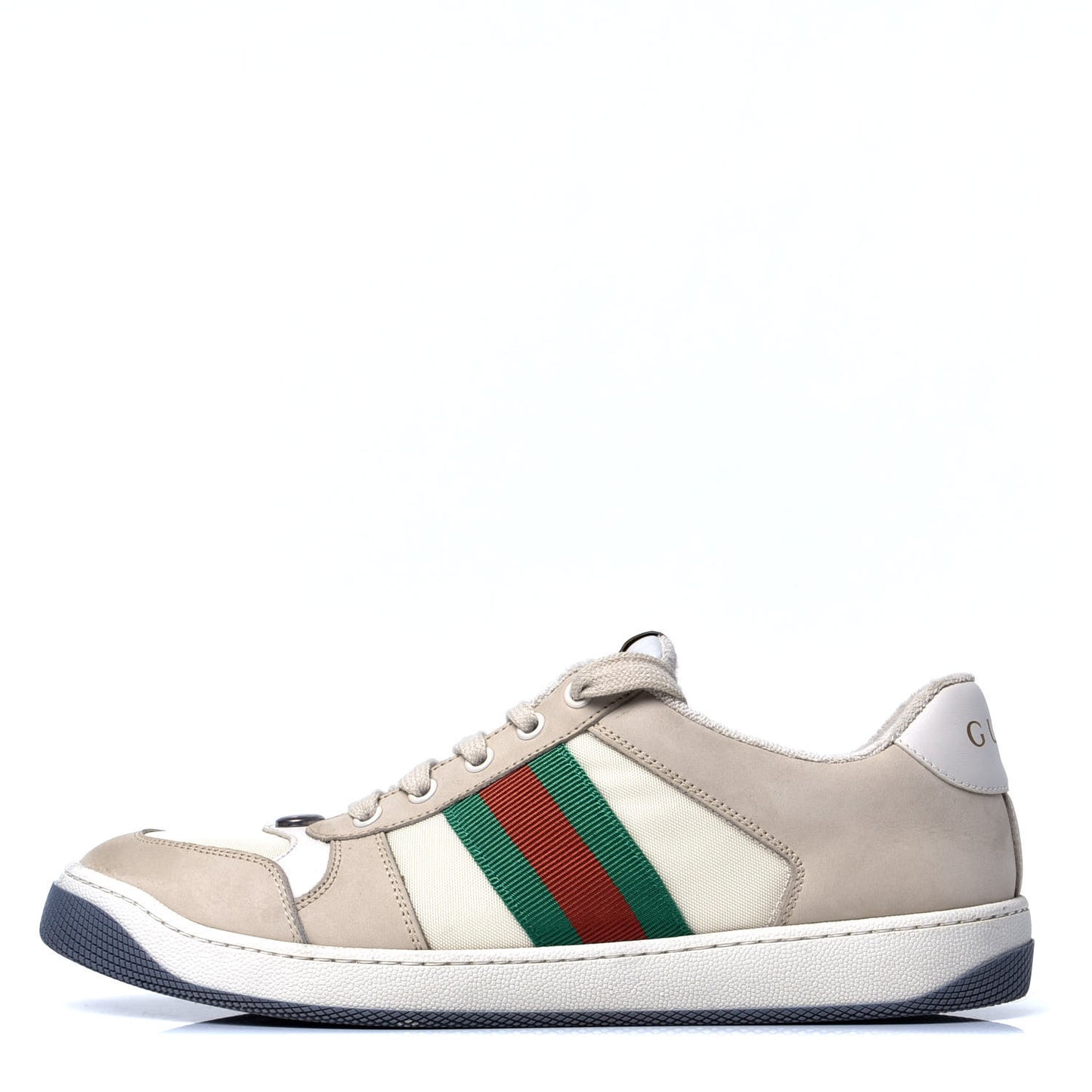 Nylon Nubuck Web Womens Screener Sneakers 41 Mystic White Dusty Milk